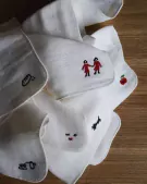 Embroidered Hanky - Embroidered Hanky