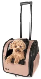 Pet Roller Carrier - Pink