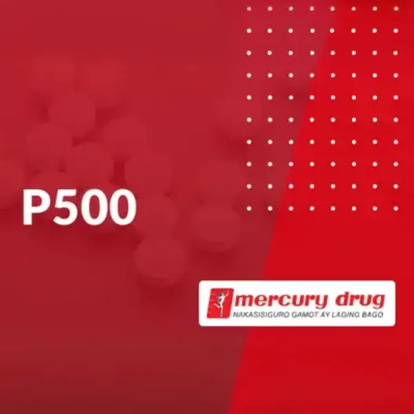 Mercury Drug Gift Voucher 2