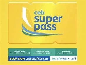 CebuPac Super Pass - Super Pass